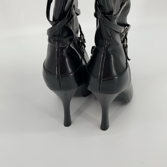Pointy Black Boots Size 5 - Picture 8 of 8
